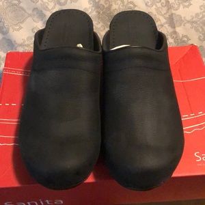 Sanita Black Clog